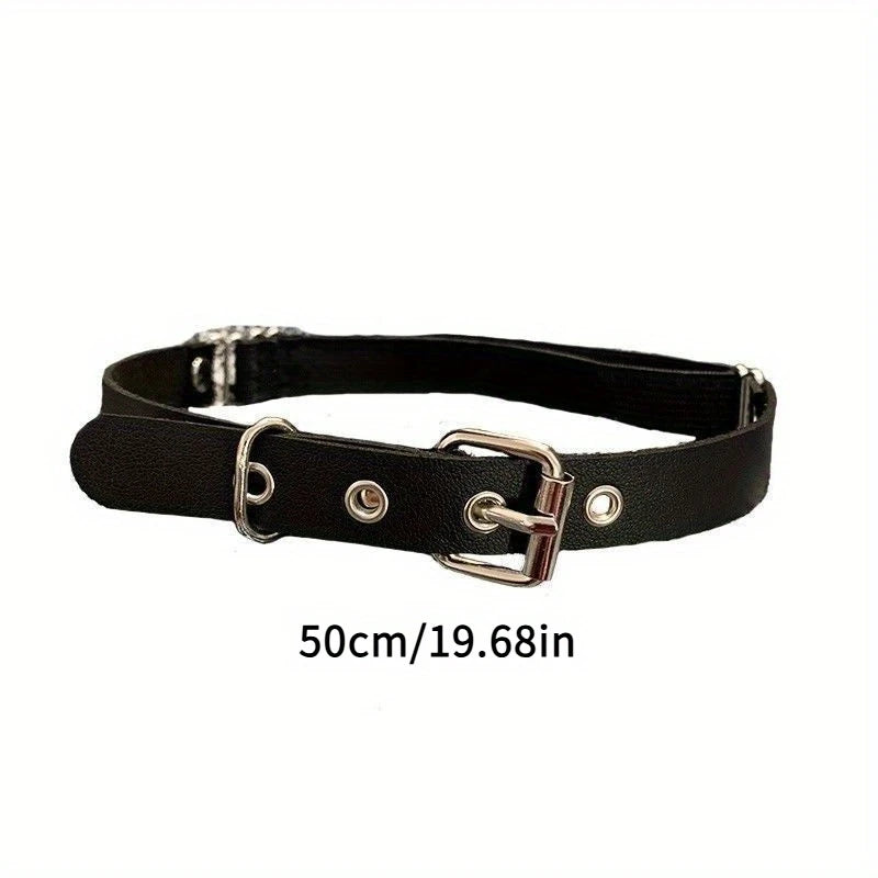 Buckle Leather Leg Loop, Thigh Loop Garter