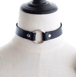 Gothic Metal Loop Choker
